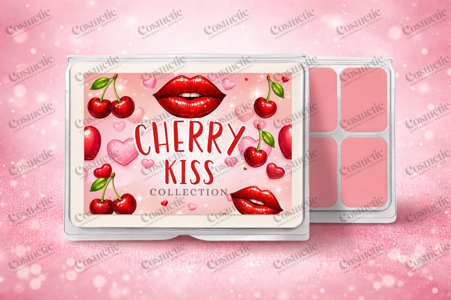 Cherry Kiss HB Clamshell Sticker (Digital)