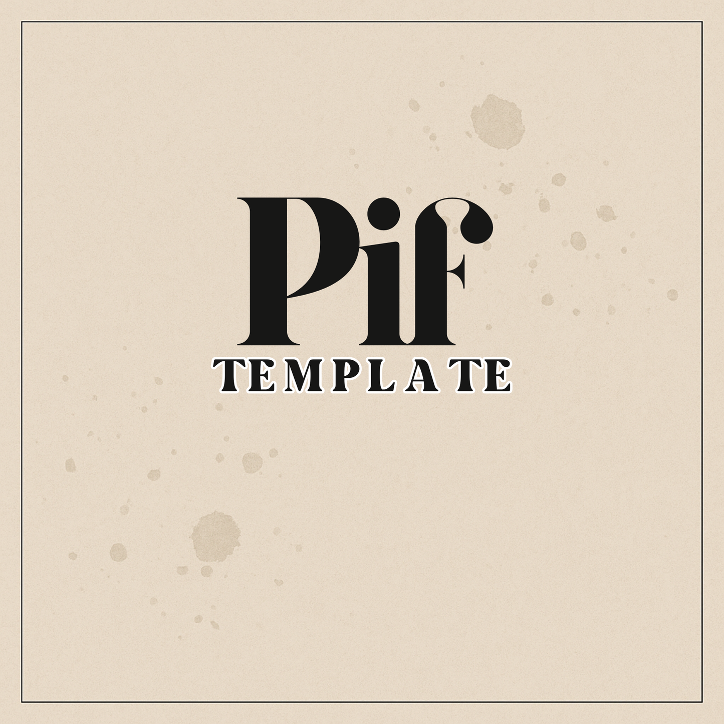 PIF (Product Information File) & Guide