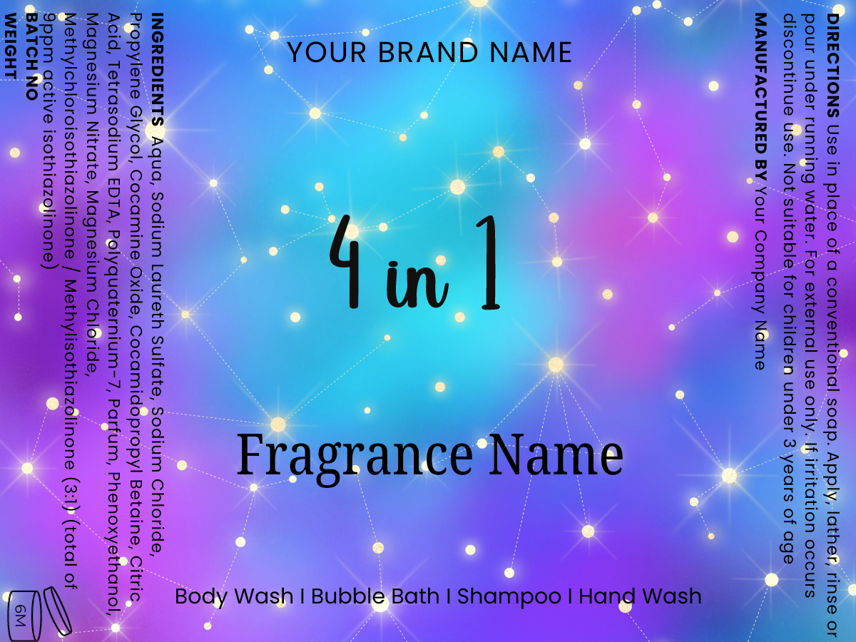 Digital Galaxy Purple Label & Instagram Bundle