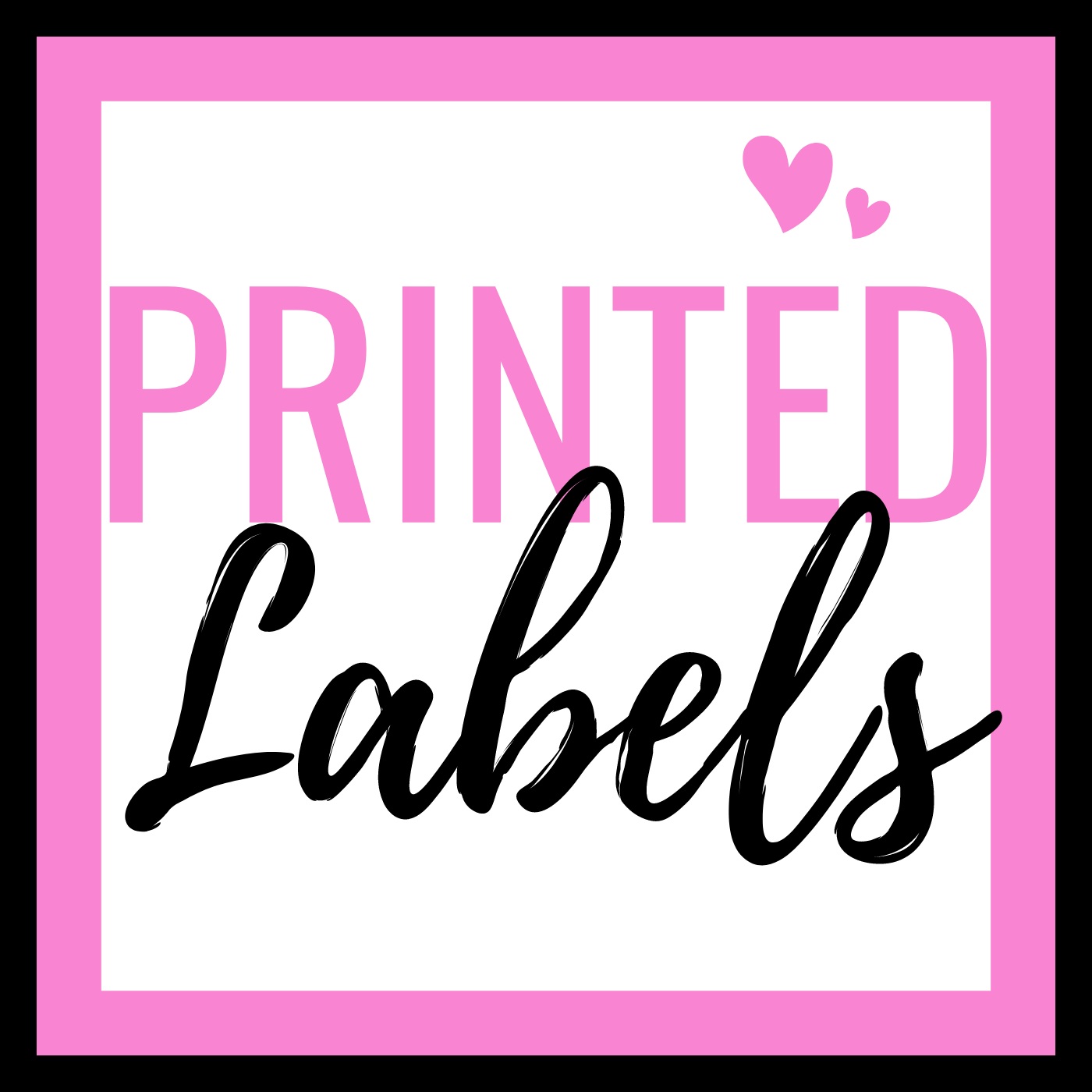 Printed Labels