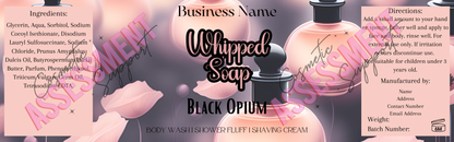Digital Themed Whipped Soap Labels (Mixed Scents)