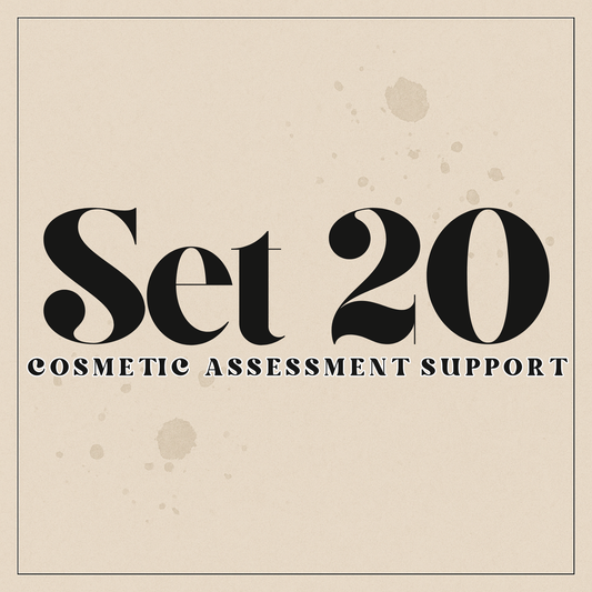 Set 20 Cosmetic Assessment Support – Bundle of 4