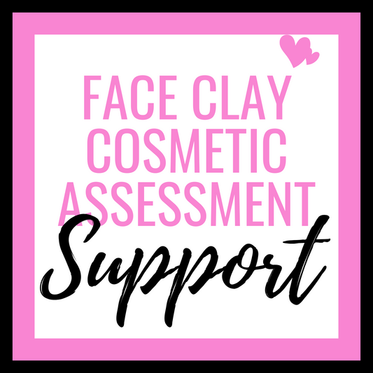 Face Clay Cosmetic Assessment Support