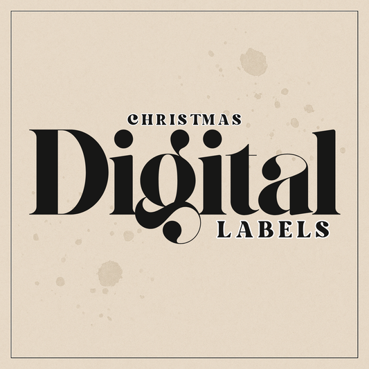 Christmas Digital Labels
