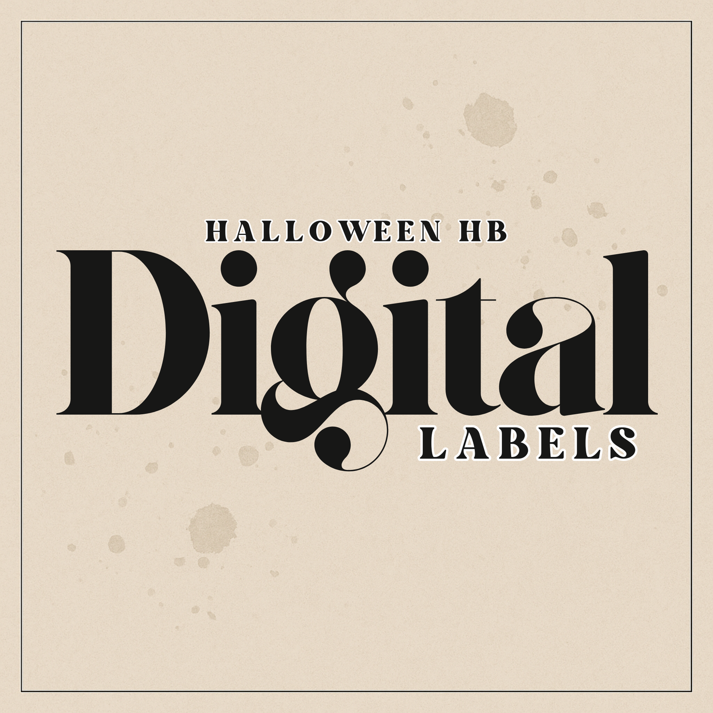 Halloween HB Front Sticker (Digital)