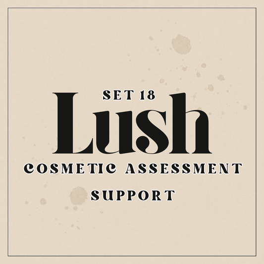 Lush Set 18 Cosmetic Assessment Support – Bundle of 4 (Special Offer)
