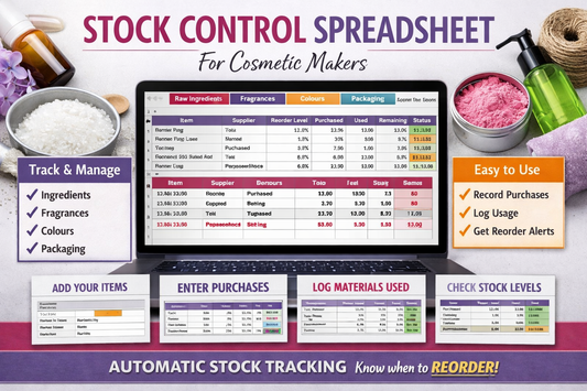 Stock Control Spreadsheet