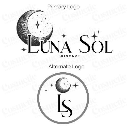 Luna Sol Editable Logo