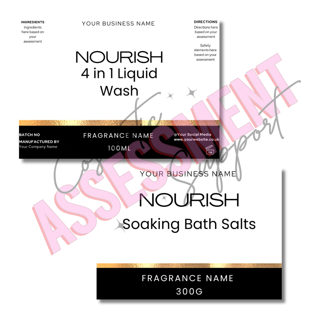 Men's Theme Digital Labels